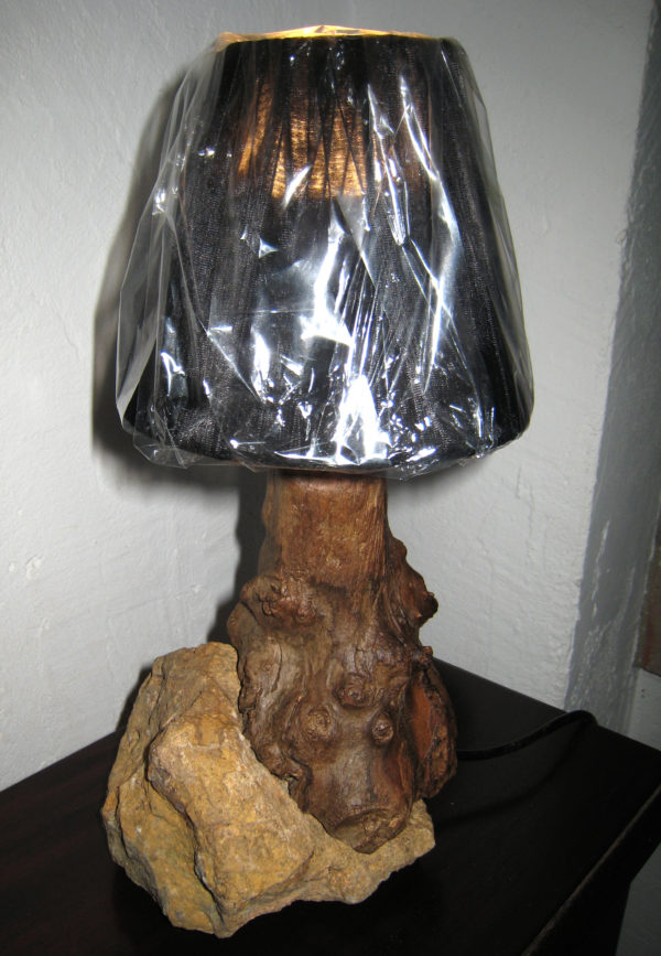 Lámpara rustica