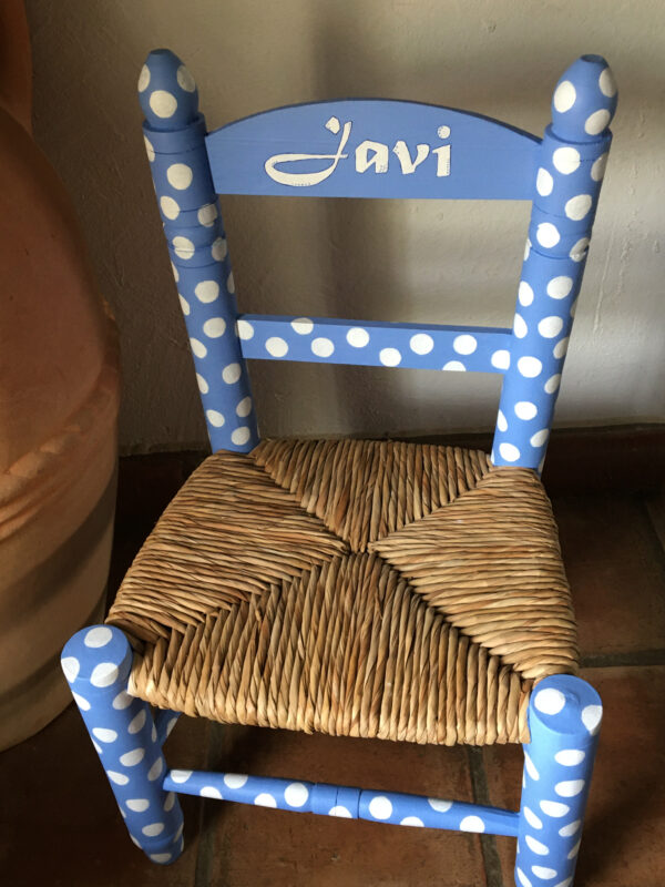 silla infantil personalizada
