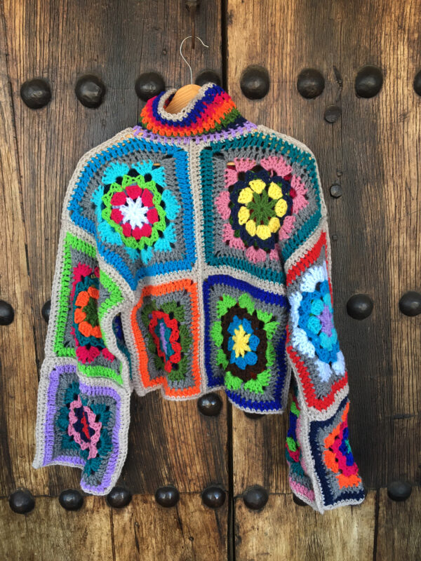 Jersey hecho artesanalmente a crochet